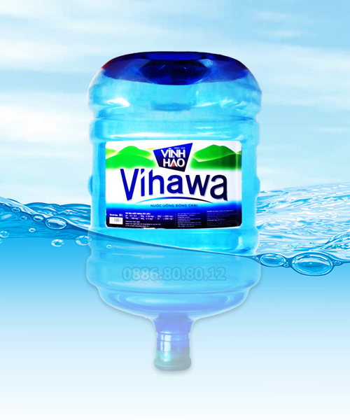 Nước tinh khiết Vihawa 20 lít Bình úp